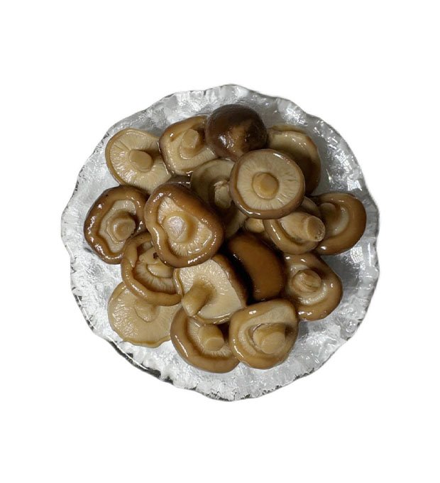 marinated shiitake mushrooms in light brine