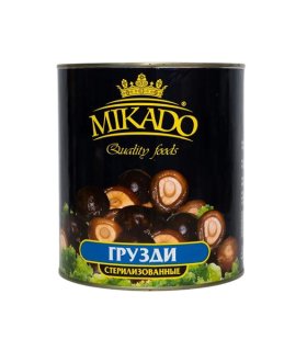 Canned shittake mushroom in brine