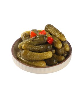 german sour cucumber slices