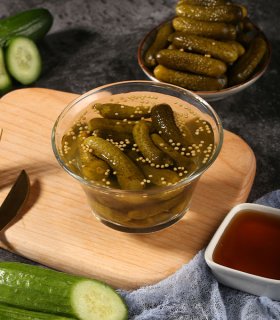 oem honey cucumber pickle production