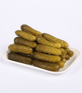 natural honey infused pickles