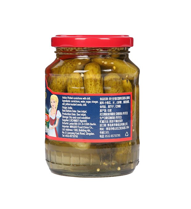 spicy german dill cucumber