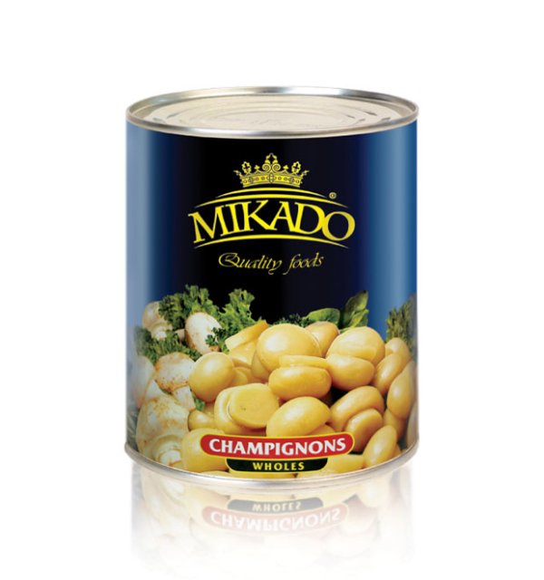罐装整蘑菇