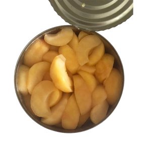 canned solid pack apple chunks in tin