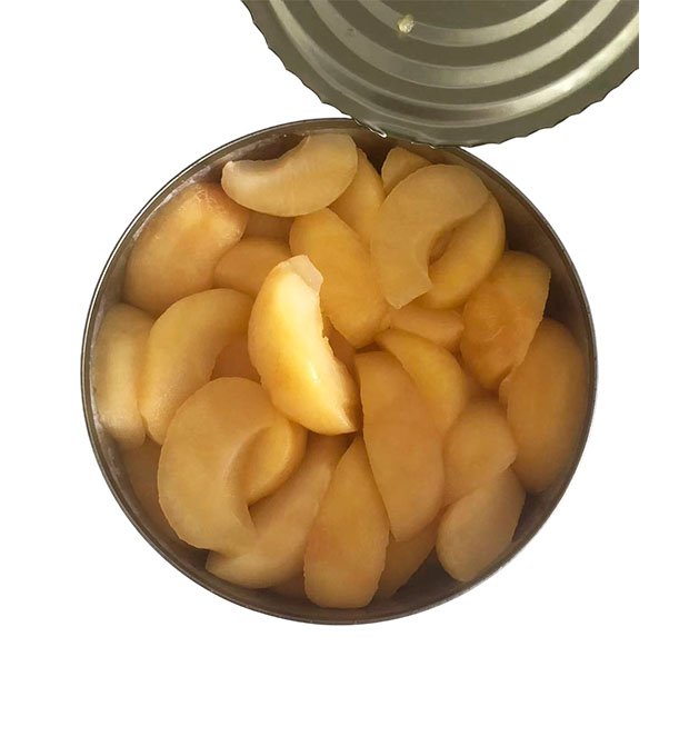 canned solid pack apple chunks in tin
