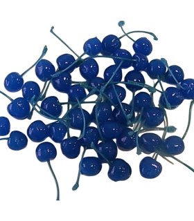 maraschino cherries in syrup plate shot