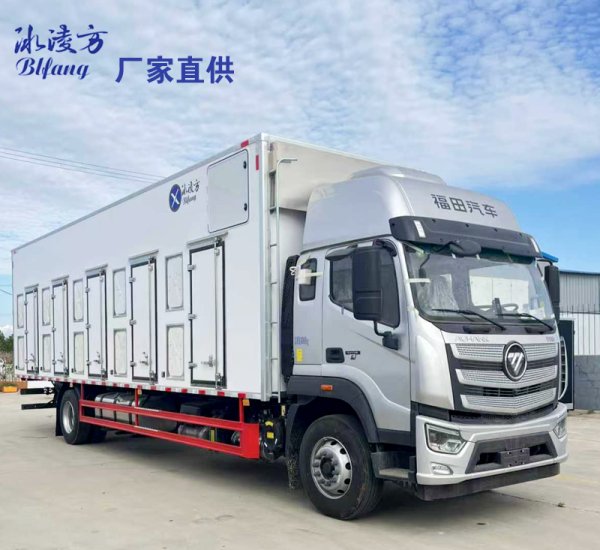 5-9米6恒温鸡苗运输车 福田欧马可 冰凌方雏禽运输车QYK5182XCQ-2A