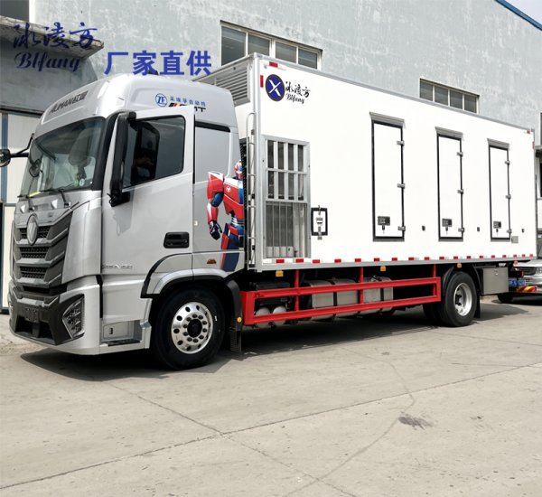 9米6恒温智能鸡苗车 欧曼星翼雏禽运输车 冰凌方QYK5189XCQ-1A