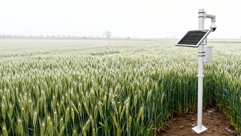 智测云联农业监测设备助力山东冬小麦产区防寒