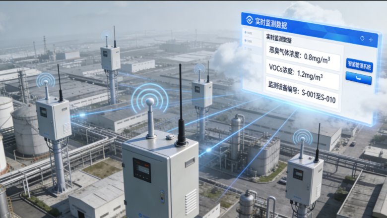 智测云联恶臭气体、挥发性有机物（VOCs）ZC-QT监测系统