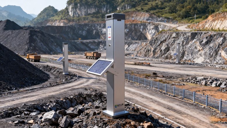 智测云联电子界桩落地贵州矿场